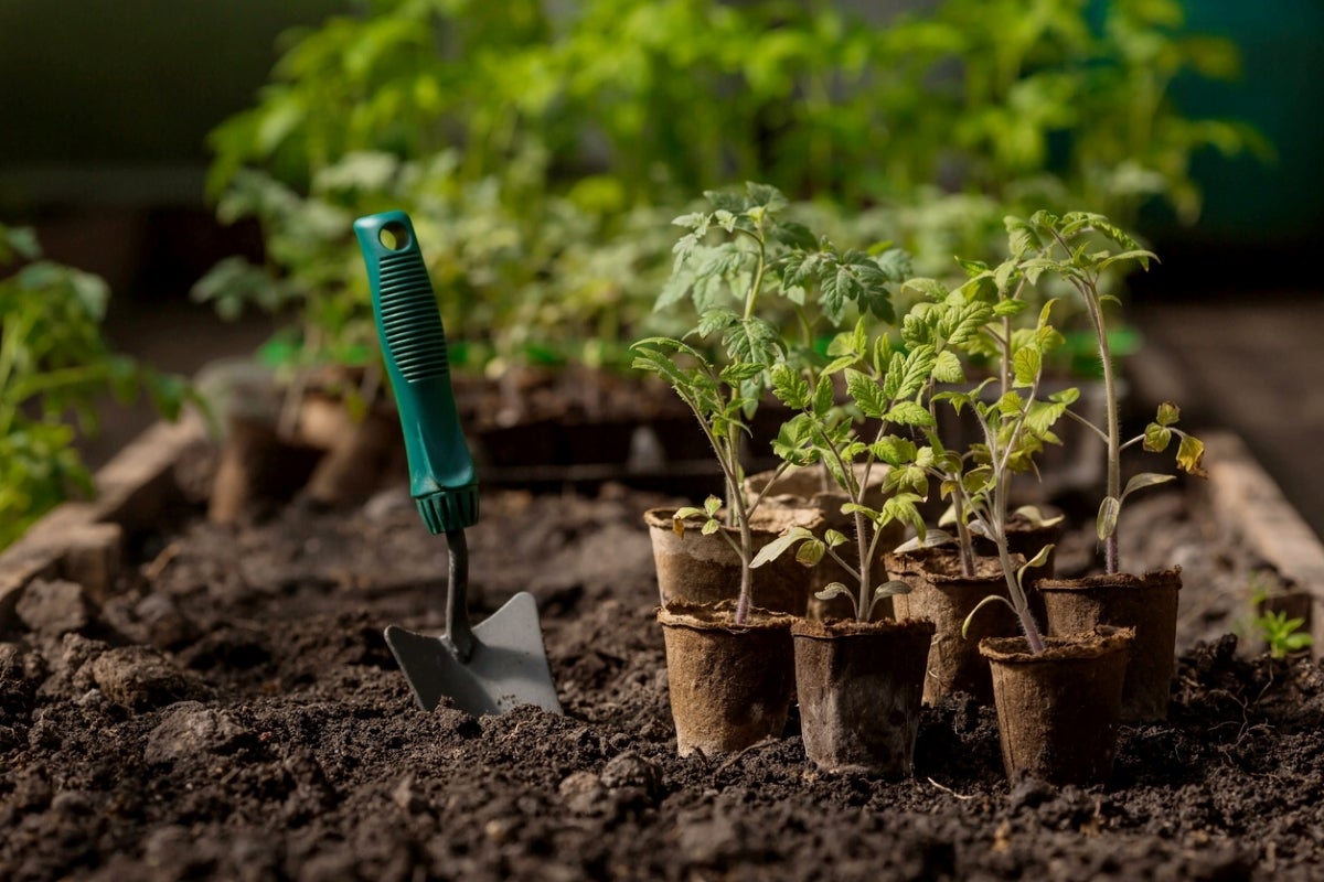 image of unpotted plants