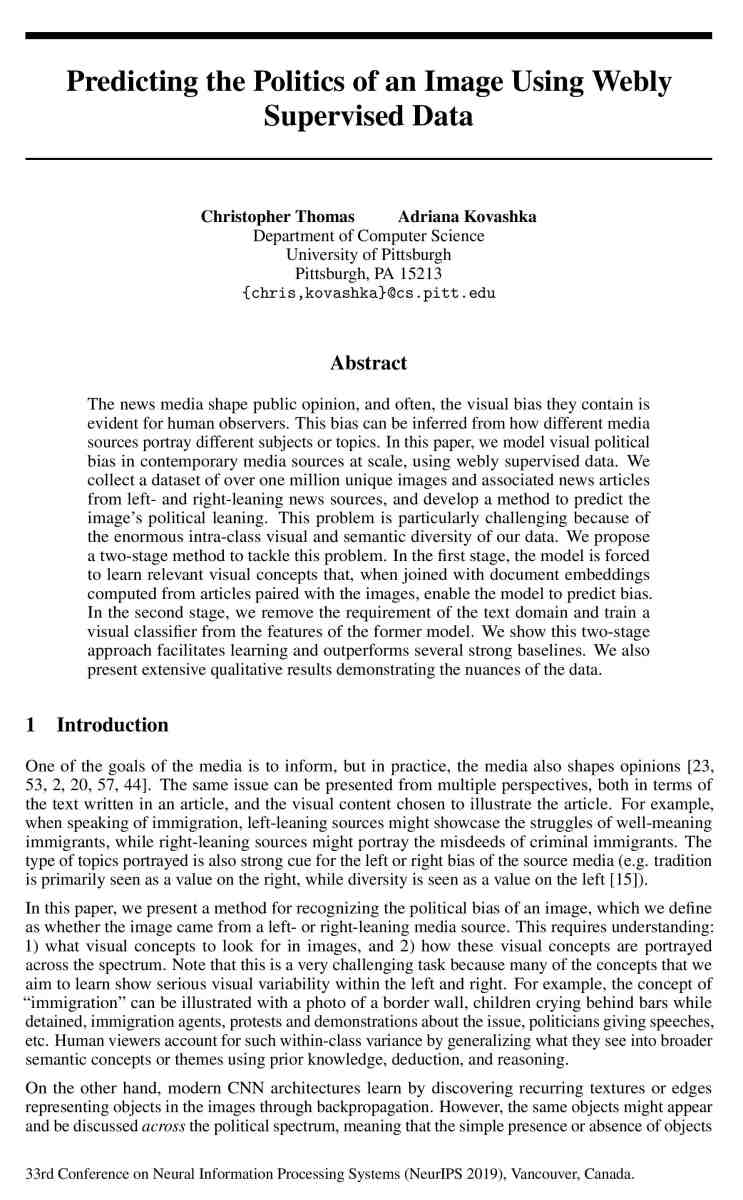 Paper snapshot