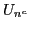 $ U_{n^c}$