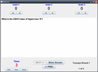 Question Screen